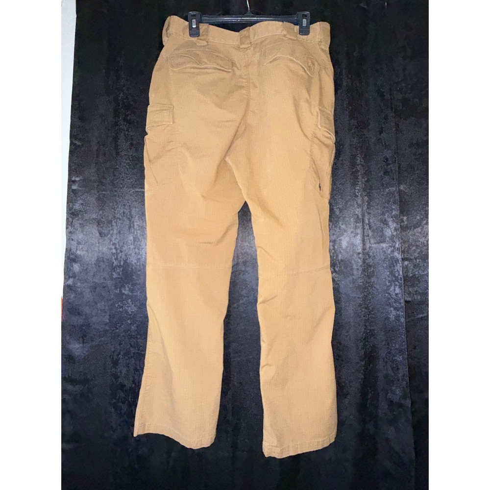 5.11 Tactical‎ Stryke Khaki Tan Ripstop Cargo Pants Mens 34x32 TLBLIN-4389-1 - Picture 2 of 8